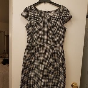 Black and white dress